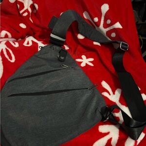 Chic Gray Crossbody Bag